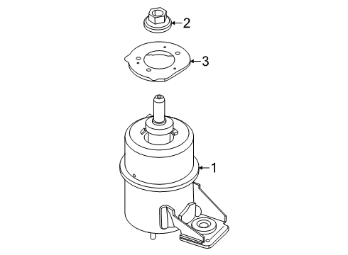2025 Ford Ranger Engine & Trans Mounting Diagram 3
