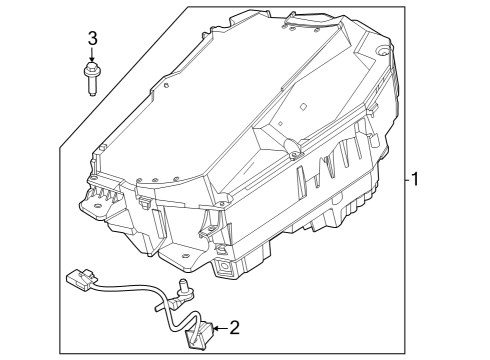 2023 Ford F-250 Super Duty Wire Assembly Jumper Diagram for NL7Z-14A411-AA