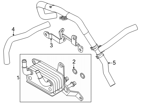 2025 Ford Ranger Oil Cooler Diagram 2