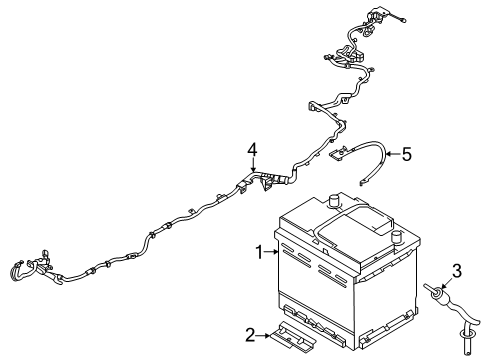 2024 Lincoln Nautilus Battery Diagram for BAGM-H4