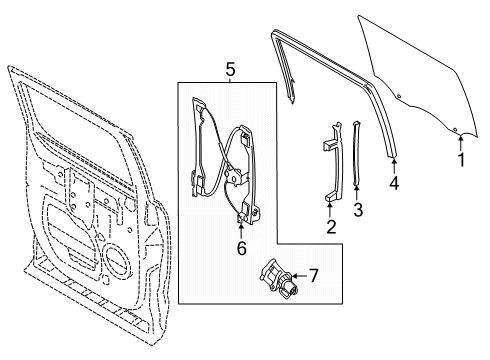 2025 Ford F-150 Rear Door Diagram 3