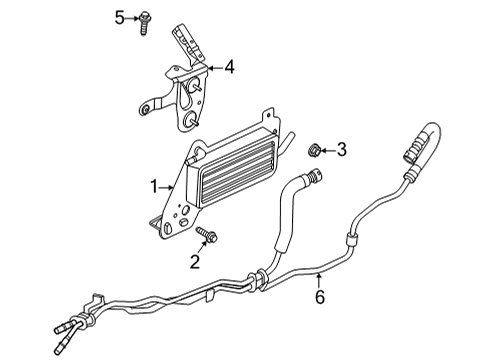 2021 Ford F-150 Tube Assembly Diagram for ML3Z-7G071-N
