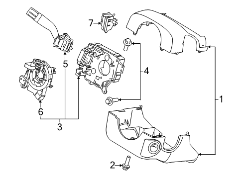 2021 Ford Expedition Switches Diagram 3