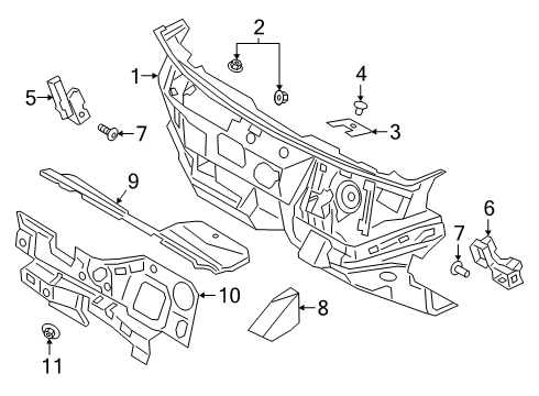 2024 Ford Escape Clip Diagram for -W716138-S300
