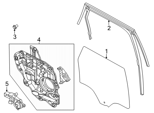 2025 Ford Bronco Sport Front Door Diagram 4