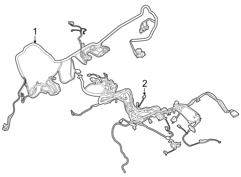 2023 Ford F-250 Super Duty Wiring Assembly - Main Diagram for PC3Z-14401-ANA