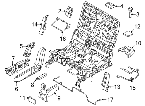 2025 Lincoln Nautilus Shield Diagram for R2TZ-58611A70-AB