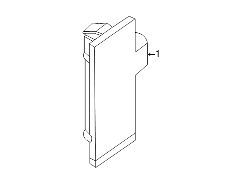 2025 Ford Bronco Sport Side Marker Lamps Diagram 2