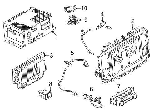 2025 Ford F-150 Sound System Diagram 2
