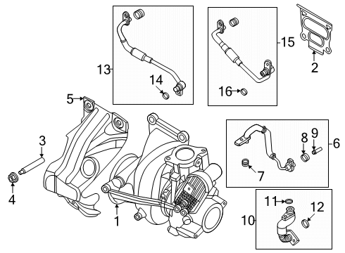 2025 Ford Explorer Turbocharger Diagram 2