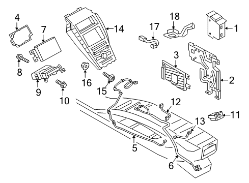 2020 Lincoln MKZ Control Diagram for HP5Z-19980-KL