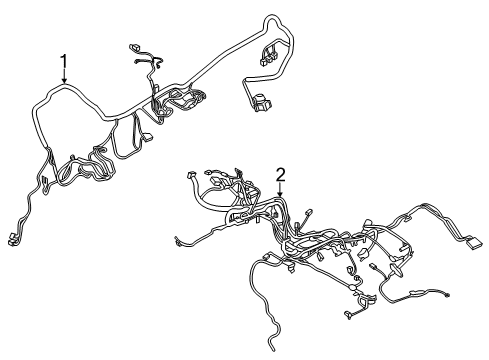 2023 Ford F-150 Wire Assembly Diagram for NU5Z-12A581-K