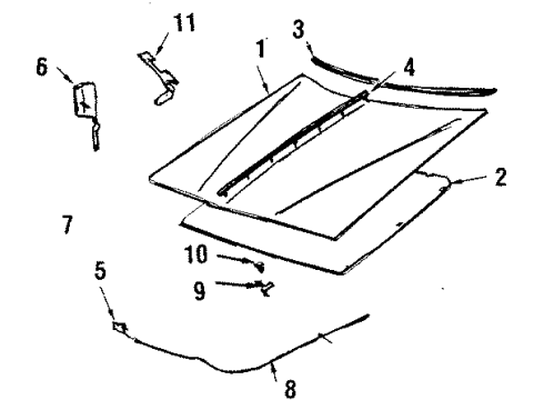 2022 Ford F-250 Super Duty Shock Absorber Assembly Diagram for HC3Z-18124-F