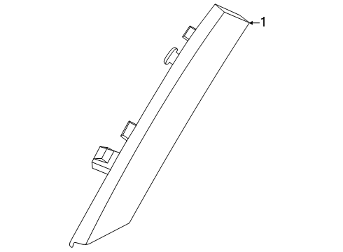 2025 Lincoln Aviator Lamp Assembly Diagram for CC5Z-15A201-M