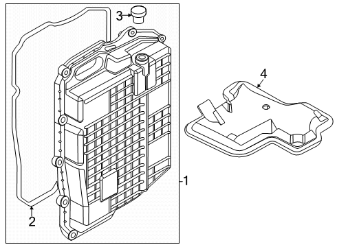 2024 Lincoln Corsair FLYWHEEL ASY Diagram for 1S7Z-6375-E