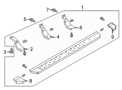 2022 Ford Bronco Cap Diagram for ML3Z-16A455-A