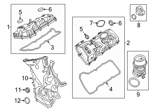 2024 Ford Transit Pipe Asy Diagram for HL3Z-6763-B