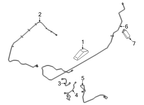 2024 Lincoln Navigator Isolator Diagram for NCPZ-18K891-A