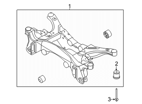 2021 Ford Bronco Sport Bolt And Washer Assembly Hex Head Diagram for -W720970-S439