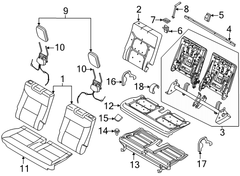 2025 Ford Explorer Third Row Seats Diagram 2
