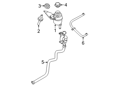 2025 Ford F-150 Coolant Reservoir Diagram 2