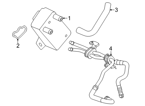 2025 Ford Ranger Heater Core & Control Valve Diagram 2