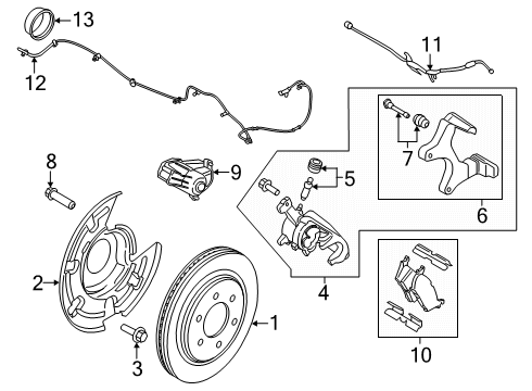 2025 Ford F-150 Parking Brake Diagram 2