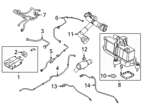 2025 Ford Bronco Sport Plug Diagram for PV4Z-00933-A