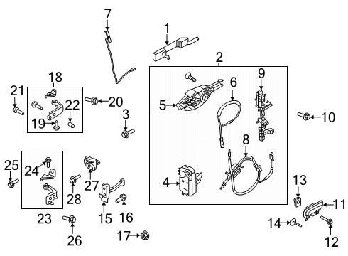 2025 Ford F-150 Front Door Diagram 4