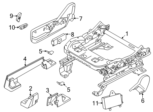 2025 Ford F-150 Tracks & Components Diagram 3