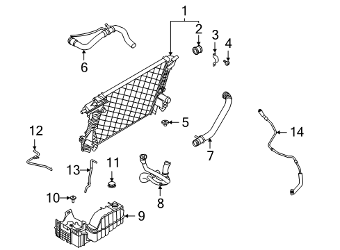 2020 Ford F-250 Super Duty Tube Diagram for LC3Z-7A031-F