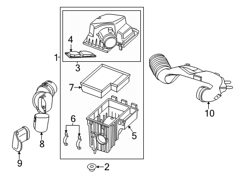 2024 Ford Transit 350 Air Intake Diagram 2