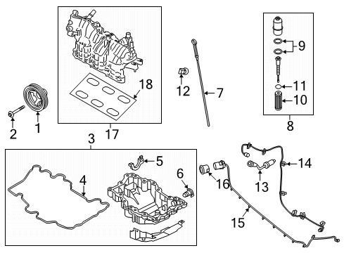 2020 Lincoln Nautilus Wire Assembly Diagram for K2GZ-6B018-E