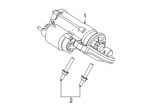 2020 Ford Explorer Starter Diagram 4