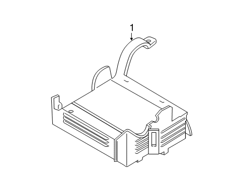 2020 Ford F-150 Voltage Converter Assembly Diagram for HR7Z-19G317-CC