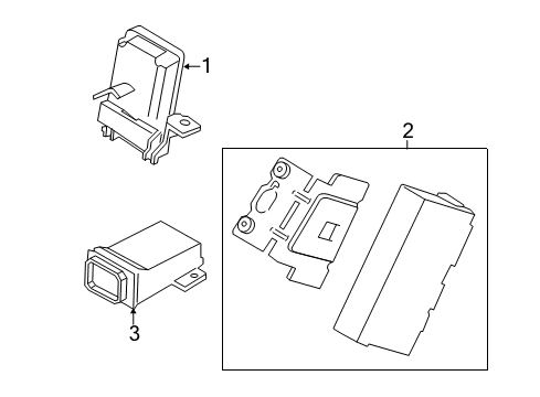 2020 Ford F-150 Smart Data Link Module Diagram for KL3Z-14F642-A