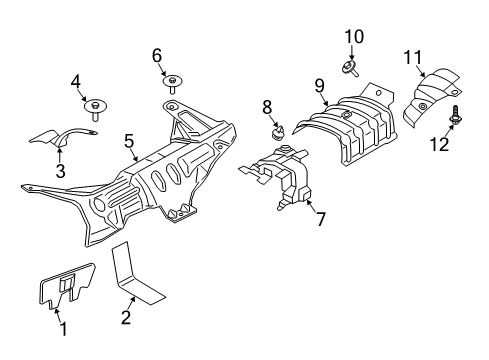 2024 Lincoln Navigator Shield Diagram for ML3Z-6775-K