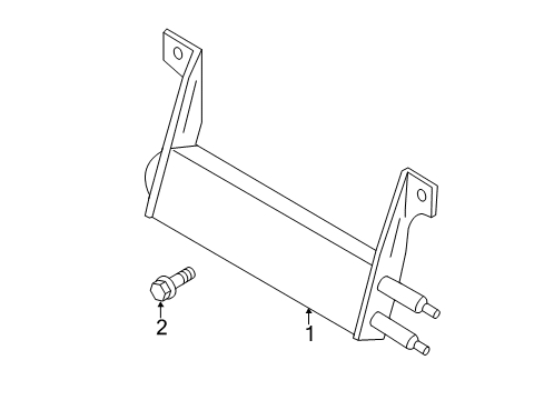 2022 Ford F-250 Super Duty Cooling Coil Diagram for PC3Z-3D746-D