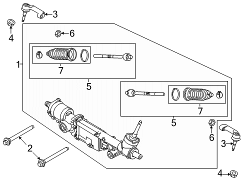 2025 Ford F-150 Steering Gear & Linkage Diagram 2