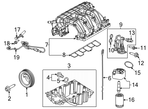2025 Ford Transit 150 Engine Parts Diagram 2