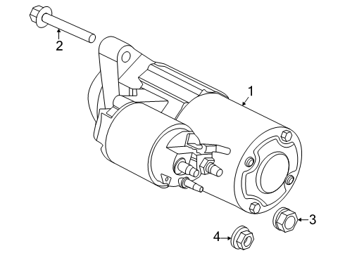 2024 Ford Transit 150 Starter Diagram 2