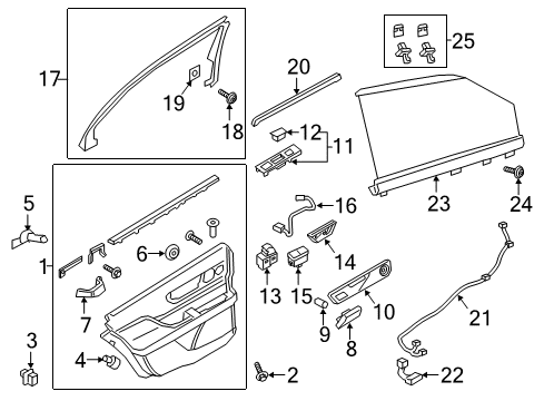 2020 Lincoln Continental LAMP - REAR INTERIOR - ADDITIO Diagram for GD9Z-13776-C