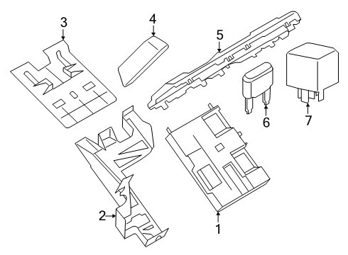2024 Ford Transit KIT - ALARM/KEYLESS LOCK SYSTE Diagram for NK4Z-15604-C