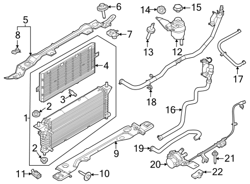 2023 Ford F-150 Pump Assembly Diagram for NL3Z-18D473-D