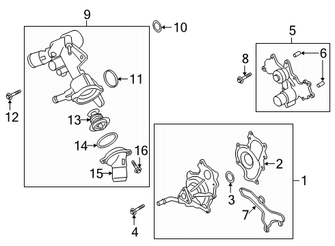 2020 Ford Explorer Water Pump Diagram 3