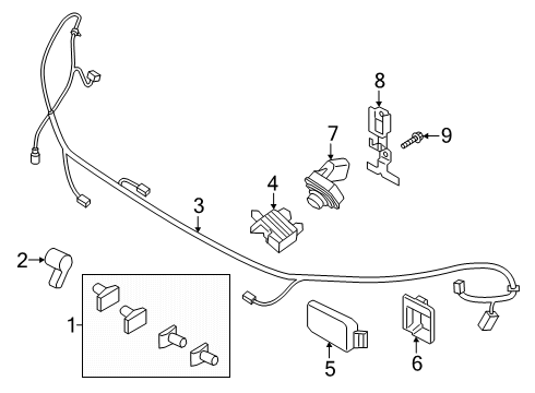 2025 Lincoln Aviator Screw Diagram for -W719903-S450