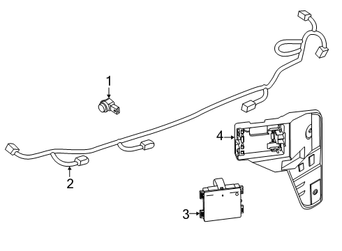 2025 Ford Expedition Parking Aid Diagram 6