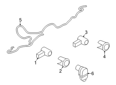 2021 Ford F-150 Retainer Diagram for ML3Z-15K861-AAPTM