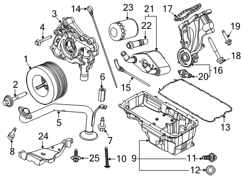 2025 Ford F-150 Senders Diagram 3