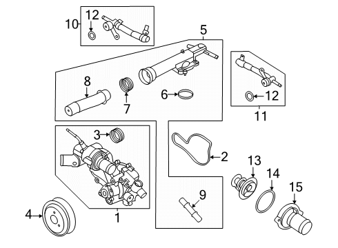 2025 Ford Ranger Water Pump Diagram 2
